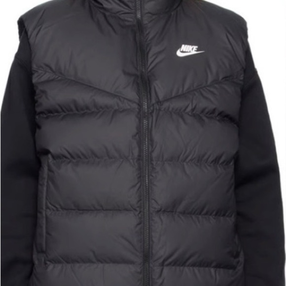 Nike Black Puffer Vest